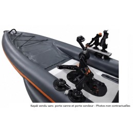 AiRfisher 385  Kayak de pêche en mer gonflable à pédales
