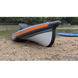 AiRfisher 380  Kayak de pêche en mer gonflable à pédales