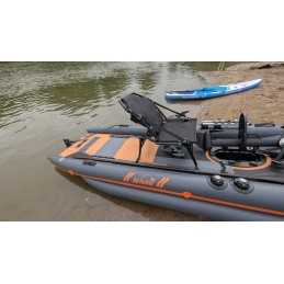 AiRfisher 380  Kayak de pêche en mer gonflable à pédales