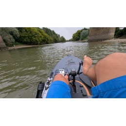 AiRfisher 380  Kayak de pêche en mer gonflable à pédales