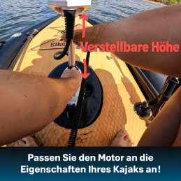 Moteur Électrique Kayak GPS à Ancrage Électronique HAIBO Q007 – Idéal Pêche