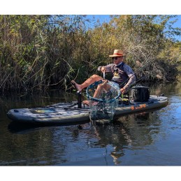 Kayak gonflable à pédales AirFisher 340 Série Limitée MULTA FISHING -  Pêche