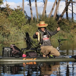 Kayak gonflable à pédales AirFisher 340 Série Limitée MULTA FISHING -  Pêche