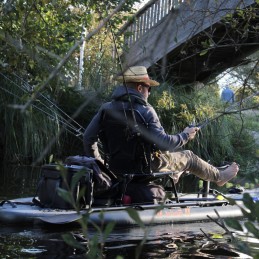 Kayak gonflable à pédales AirFisher 340 Série Limitée MULTA FISHING -  Pêche