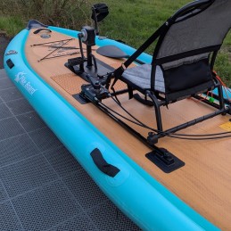Kayak hinchable 2 plazas con pedales