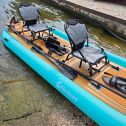 Kayak Biplace AiRexplorer 430 DUO à pédales