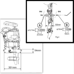 HASWING W40 GPS 40 Lbs - Moteur électrique 12V