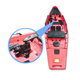 Motore elettrico per kayak HASWING W40 GPS 40 Lbs 12V – Ancoraggio GPS e telecomando wireless