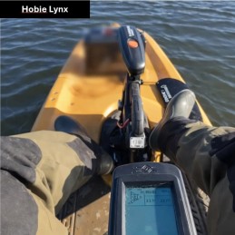 Moteur électrique kayak HASWING W40 GPS 40 Lbs 12V - Ancrage GPS & Télécommande sans fil