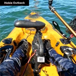 Moteur électrique kayak HASWING W40 GPS 40 Lbs 12V - Ancrage GPS & Télécommande sans fil