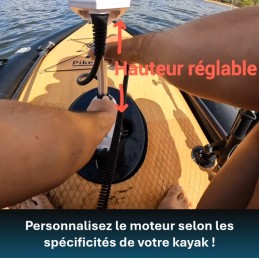 Moteur Électrique Kayak GPS à Ancrage Électronique HAIBO Q007 – Idéal Pêche