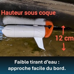 Moteur électrique de kayak à ancrage GPS HAIBO Q007