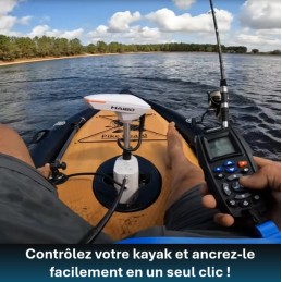 Moteur Électrique Kayak GPS à Ancrage Électronique HAIBO Q007 – Idéal Pêche