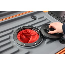 Kayak Baittrack – Haibo  monoplaza a pedales plegable en 2 secciones