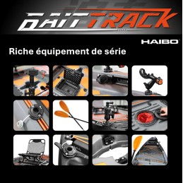 BAITTRACK SOLO – Modulaire Harde Pedaalviskajak