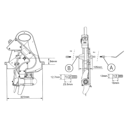 Moteur électrique kayak HASWING W40  SANS GPS