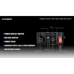 Batería LiFePO4 12V 100Ah HAIBO LIPB-12-100-A25