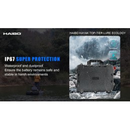 Batería LiFePO4 12V 100Ah HAIBO LIPB-12-100-A25